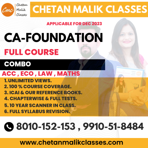 CA FOUNDATION FULL COURSE CLASSES