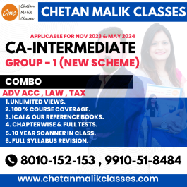 CA Inter group 1 new scheme